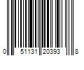 Barcode Image for UPC code 051131203938