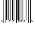 Barcode Image for UPC code 051131209329