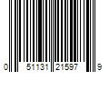 Barcode Image for UPC code 051131215979