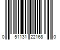 Barcode Image for UPC code 051131221680