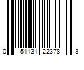 Barcode Image for UPC code 051131223783