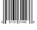 Barcode Image for UPC code 051131314436