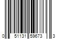 Barcode Image for UPC code 051131596733