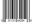 Barcode Image for UPC code 051131642546