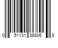 Barcode Image for UPC code 051131868069