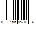 Barcode Image for UPC code 051131945036