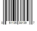 Barcode Image for UPC code 051135381397