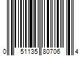 Barcode Image for UPC code 051135807064