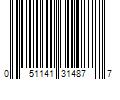 Barcode Image for UPC code 051141314877