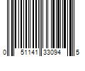 Barcode Image for UPC code 051141330945