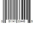 Barcode Image for UPC code 051141334455