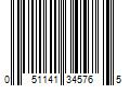 Barcode Image for UPC code 051141345765