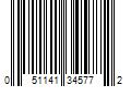 Barcode Image for UPC code 051141345772