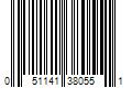 Barcode Image for UPC code 051141380551