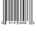 Barcode Image for UPC code 051141389868