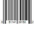 Barcode Image for UPC code 051141391502