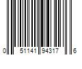 Barcode Image for UPC code 051141943176