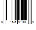 Barcode Image for UPC code 051141951409