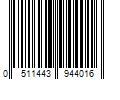 Barcode Image for UPC code 05114439440100