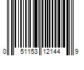 Barcode Image for UPC code 051153121449