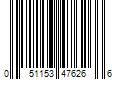 Barcode Image for UPC code 051153476266