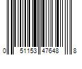 Barcode Image for UPC code 051153476488