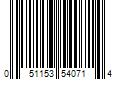 Barcode Image for UPC code 051153540714