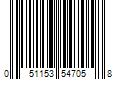 Barcode Image for UPC code 051153547058