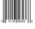 Barcode Image for UPC code 051153565366