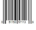 Barcode Image for UPC code 051153571138