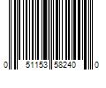 Barcode Image for UPC code 051153582400