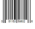 Barcode Image for UPC code 051153586026