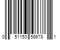 Barcode Image for UPC code 051153586781