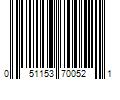 Barcode Image for UPC code 051153700521