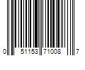 Barcode Image for UPC code 051153710087