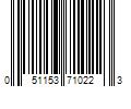 Barcode Image for UPC code 051153710223