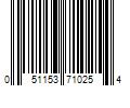 Barcode Image for UPC code 051153710254