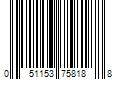 Barcode Image for UPC code 051153758188