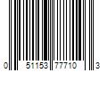 Barcode Image for UPC code 051153777103