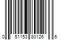 Barcode Image for UPC code 051153801266