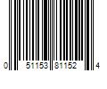 Barcode Image for UPC code 051153811524