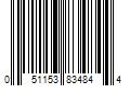 Barcode Image for UPC code 051153834844