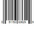 Barcode Image for UPC code 051153836299