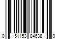 Barcode Image for UPC code 051153846380