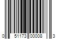 Barcode Image for UPC code 051173000083