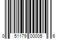 Barcode Image for UPC code 051179000056