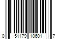 Barcode Image for UPC code 051179106017