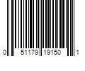 Barcode Image for UPC code 051179191501