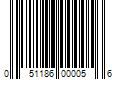 Barcode Image for UPC code 051186000056