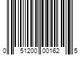 Barcode Image for UPC code 051200001625